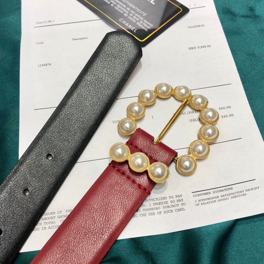 Chanel Belt, Width 30mm