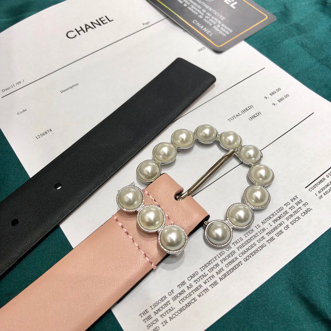 Chanel Belt, Width 30mm