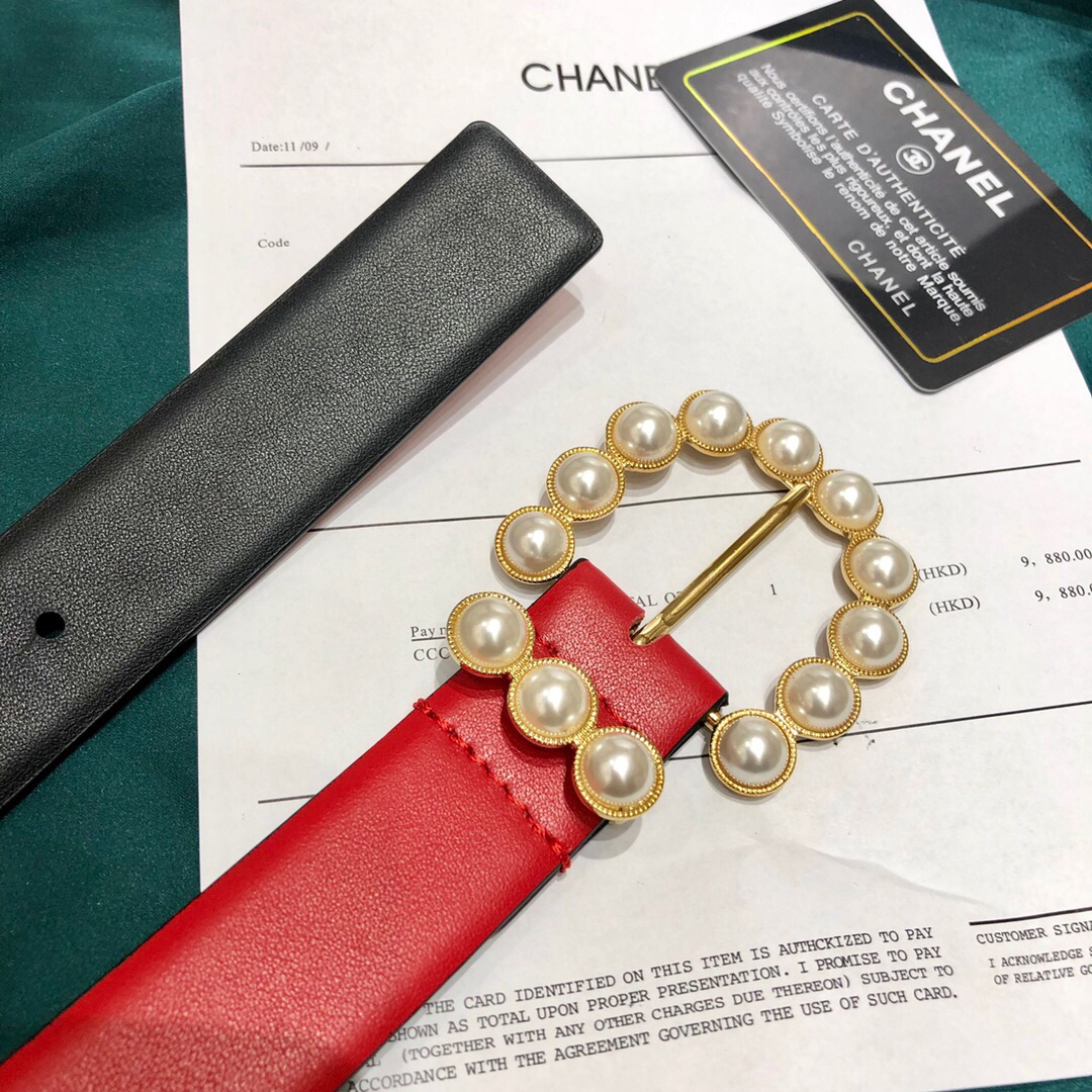 Chanel Belt, Width 30mm