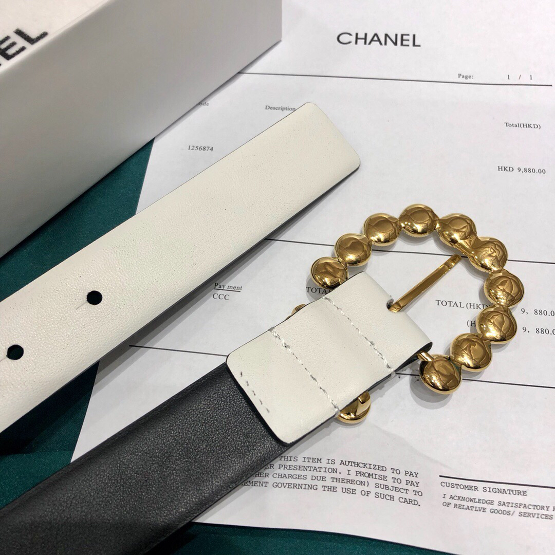 Chanel Belt, Width 30mm