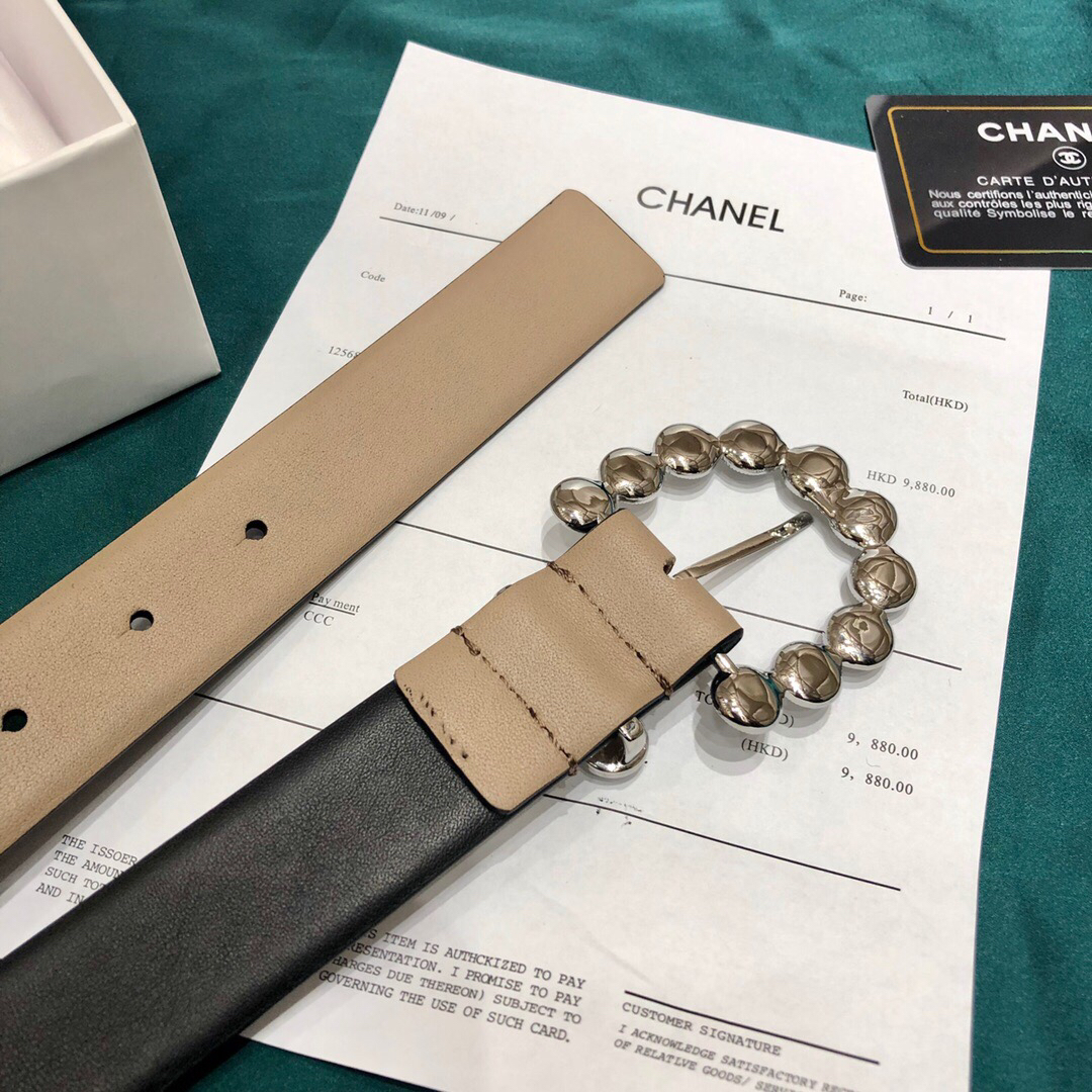 Chanel Belt, Width 30mm