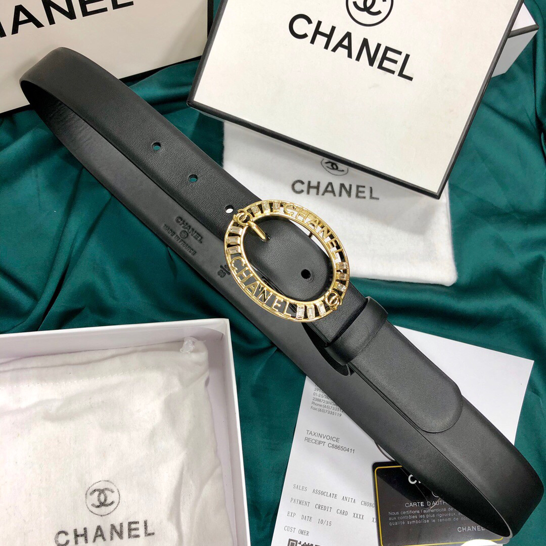Chanel Belt, Width 30mm