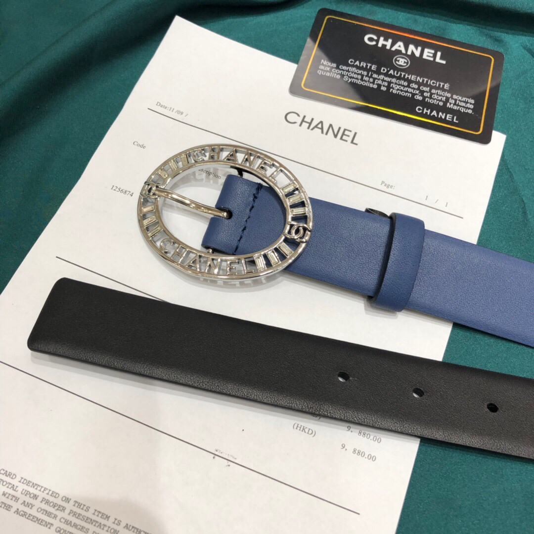 Chanel Belt, Width 30mm