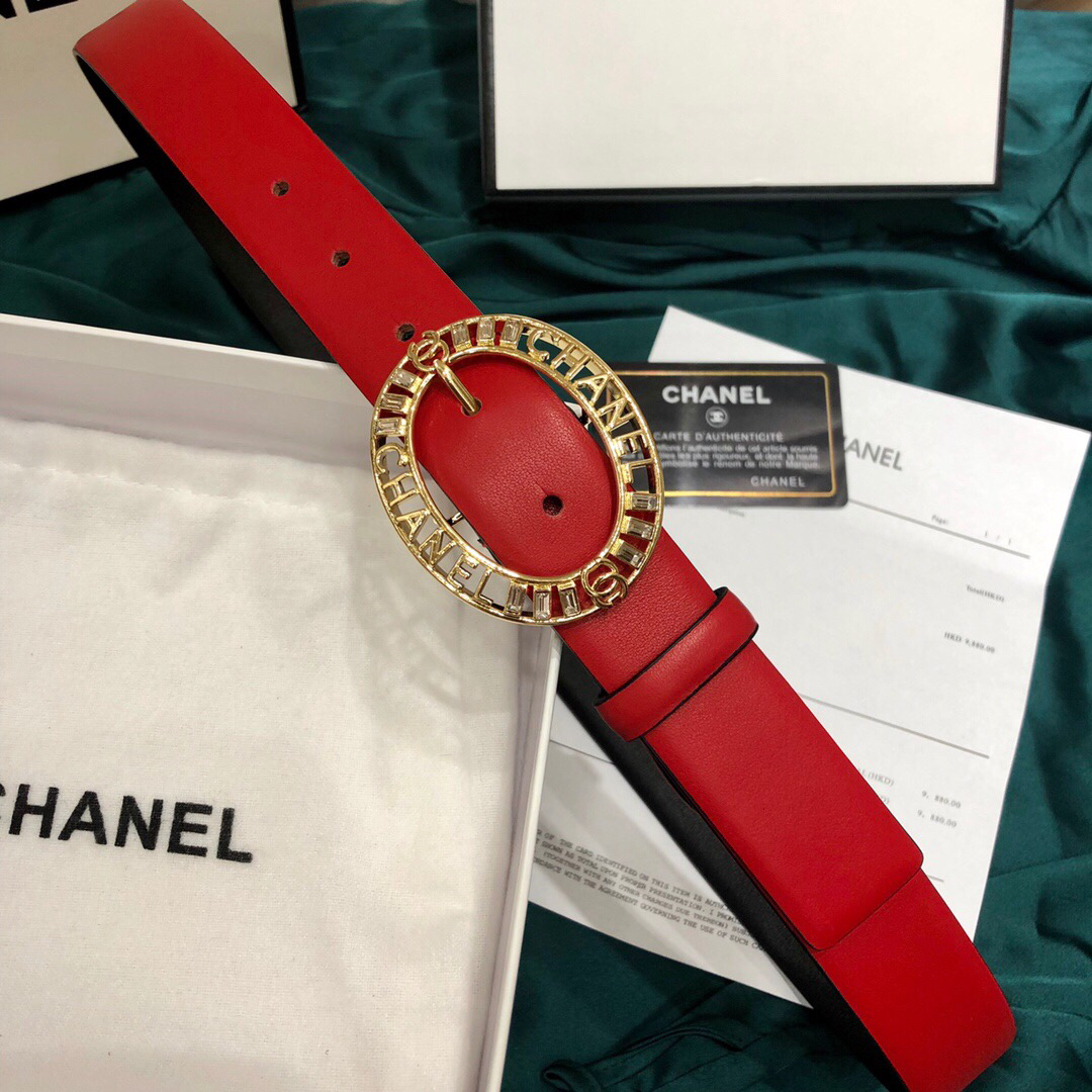 Chanel Belt, Width 30mm