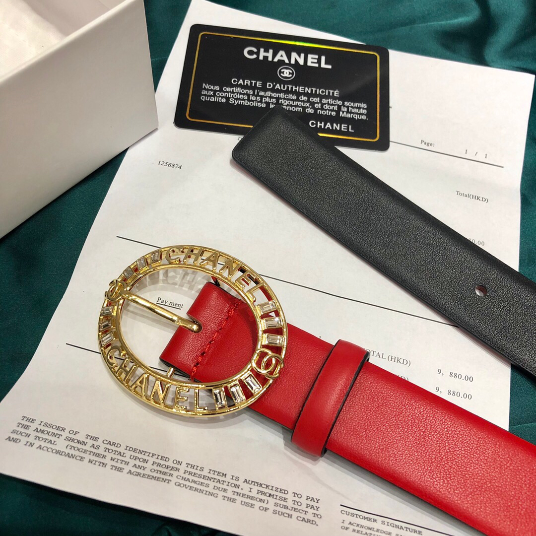 Chanel Belt, Width 30mm