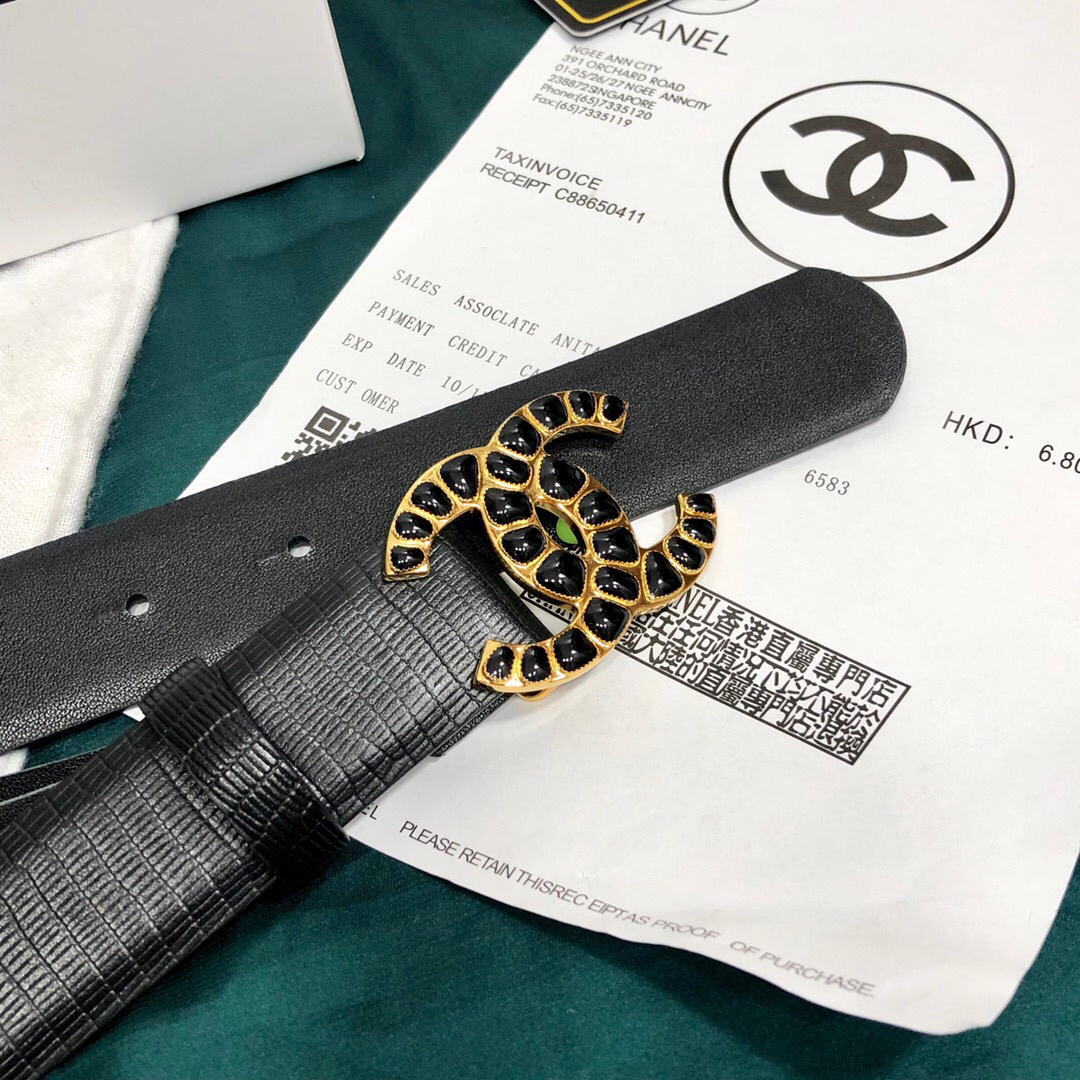 Chanel Belt, Width 30mm