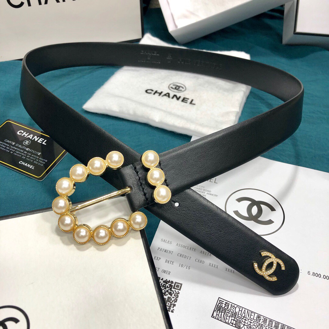 Chanel Belt, Width 30mm