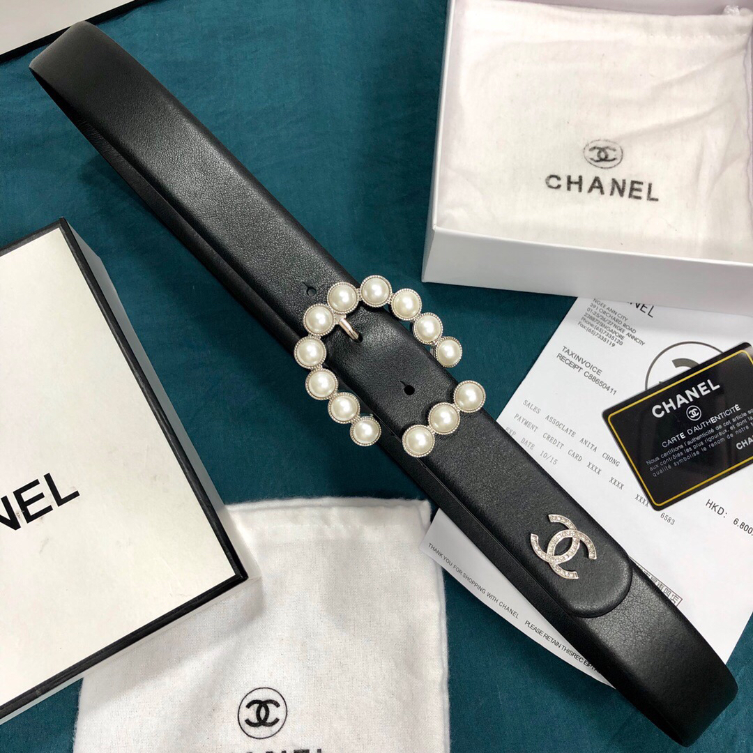 Chanel Belt, Width 30mm