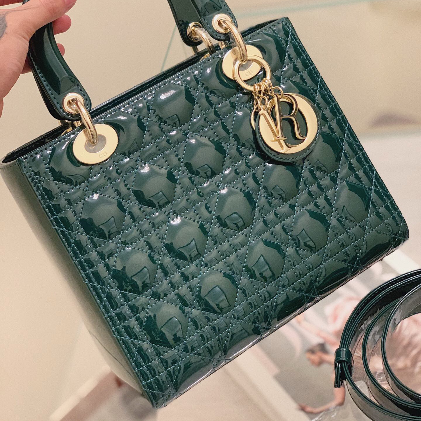 LADY DIOR CALFSKIN BAG
