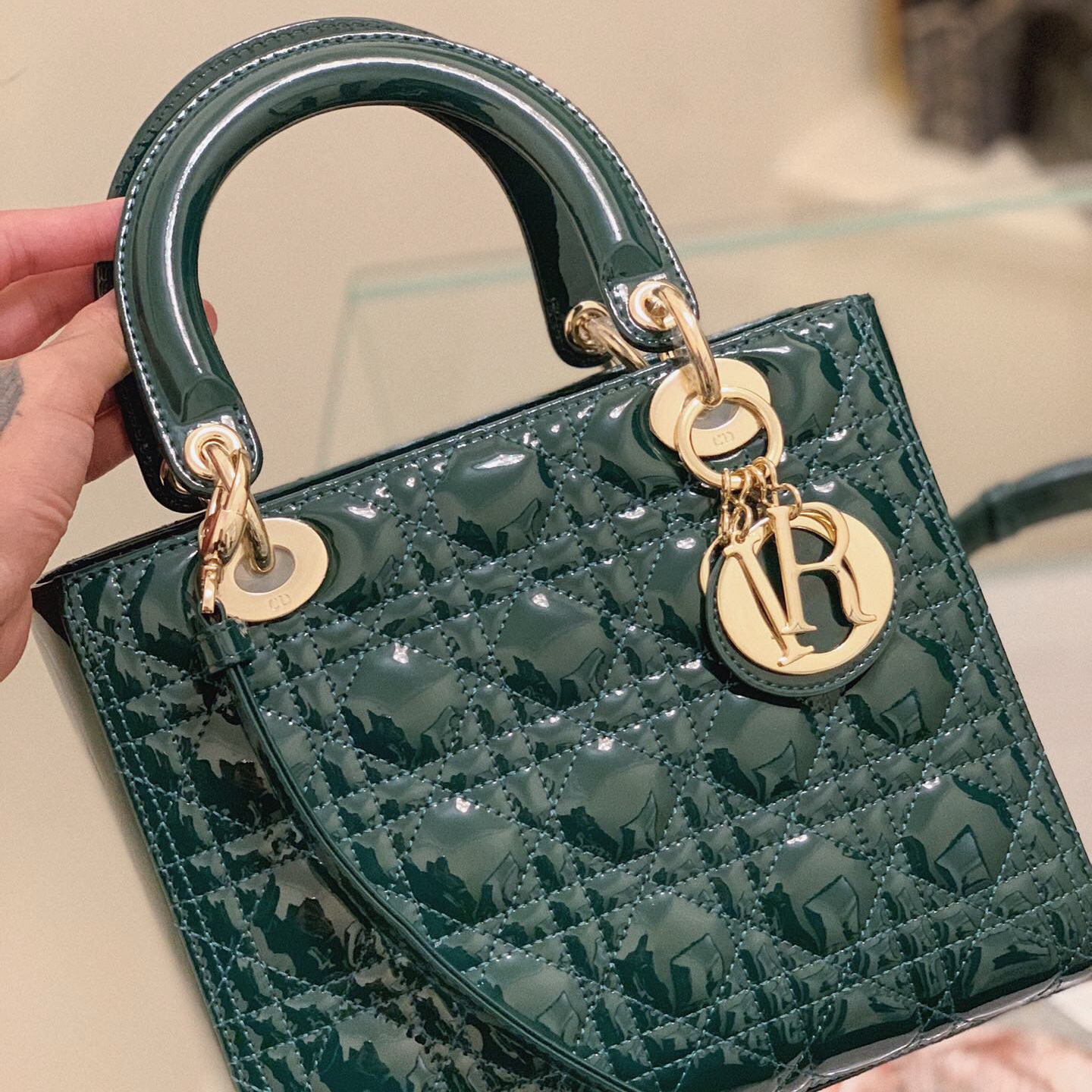 LADY DIOR CALFSKIN BAG