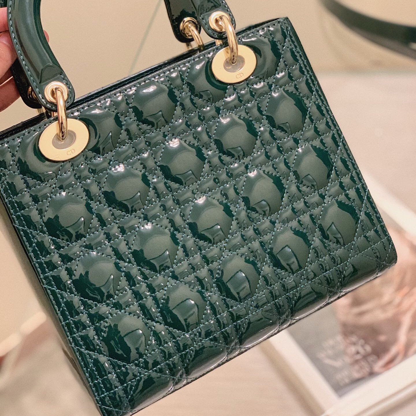 LADY DIOR CALFSKIN BAG