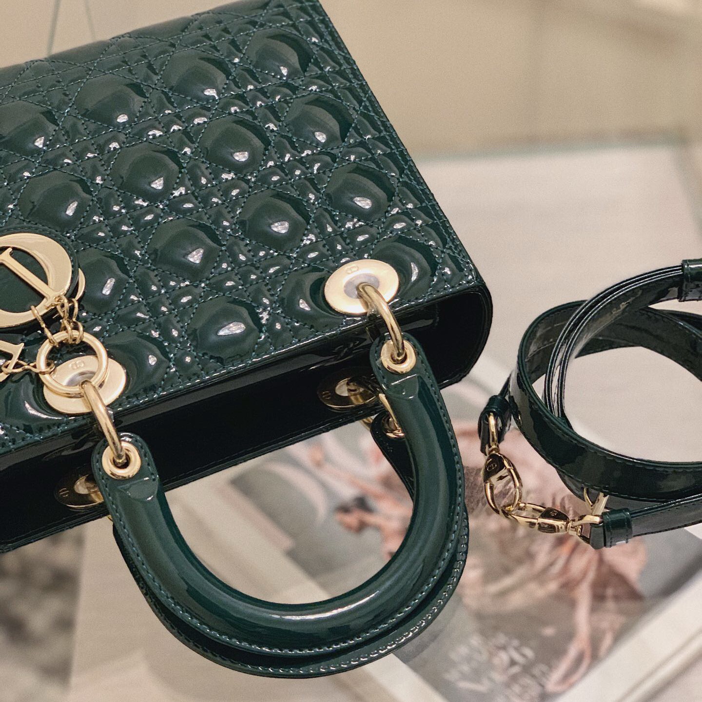 LADY DIOR CALFSKIN BAG