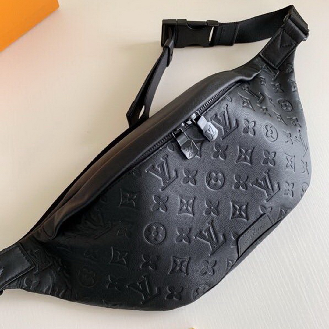 M44388 DISCOVERY BUMBAG, LOUIS VUITTON LV, Damier Cobalt Race canvas