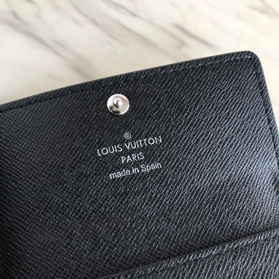 N62662, 6 KEY HOLDER Damier Graphite Canvas, Louis Vuitton LV