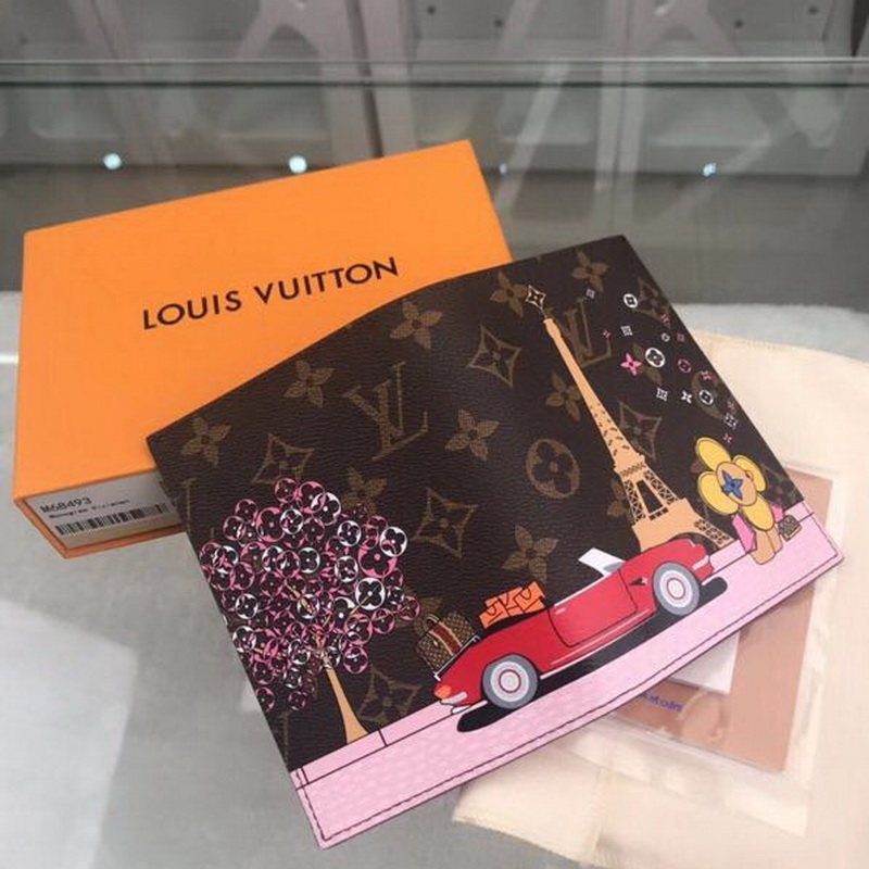 M68493 PASSPORT COVER, LOUIS VUITTON LV 