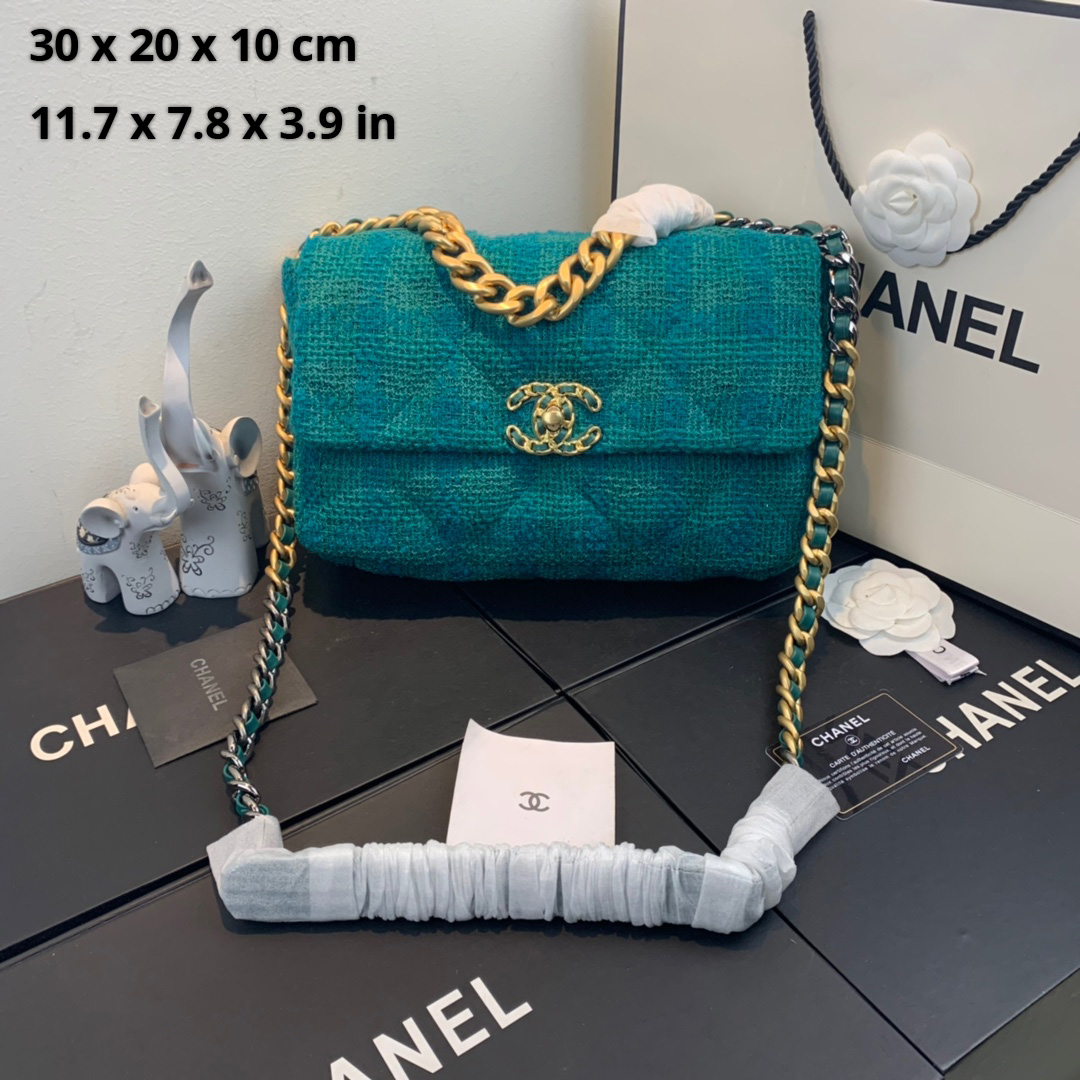 AS1161 chanel 19 large flap bag