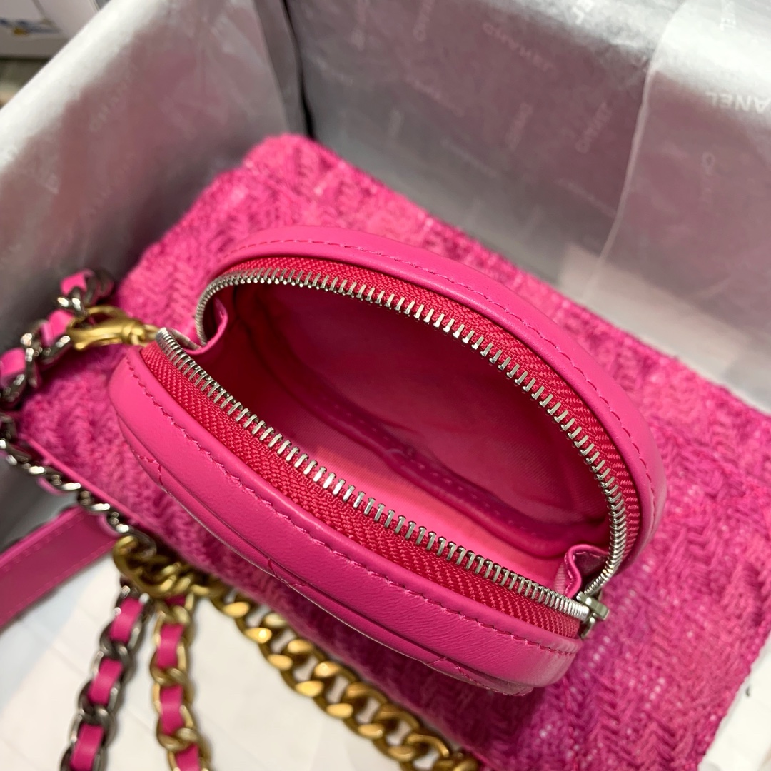 AP0985 chanel 19 wallet on chain & coin purse