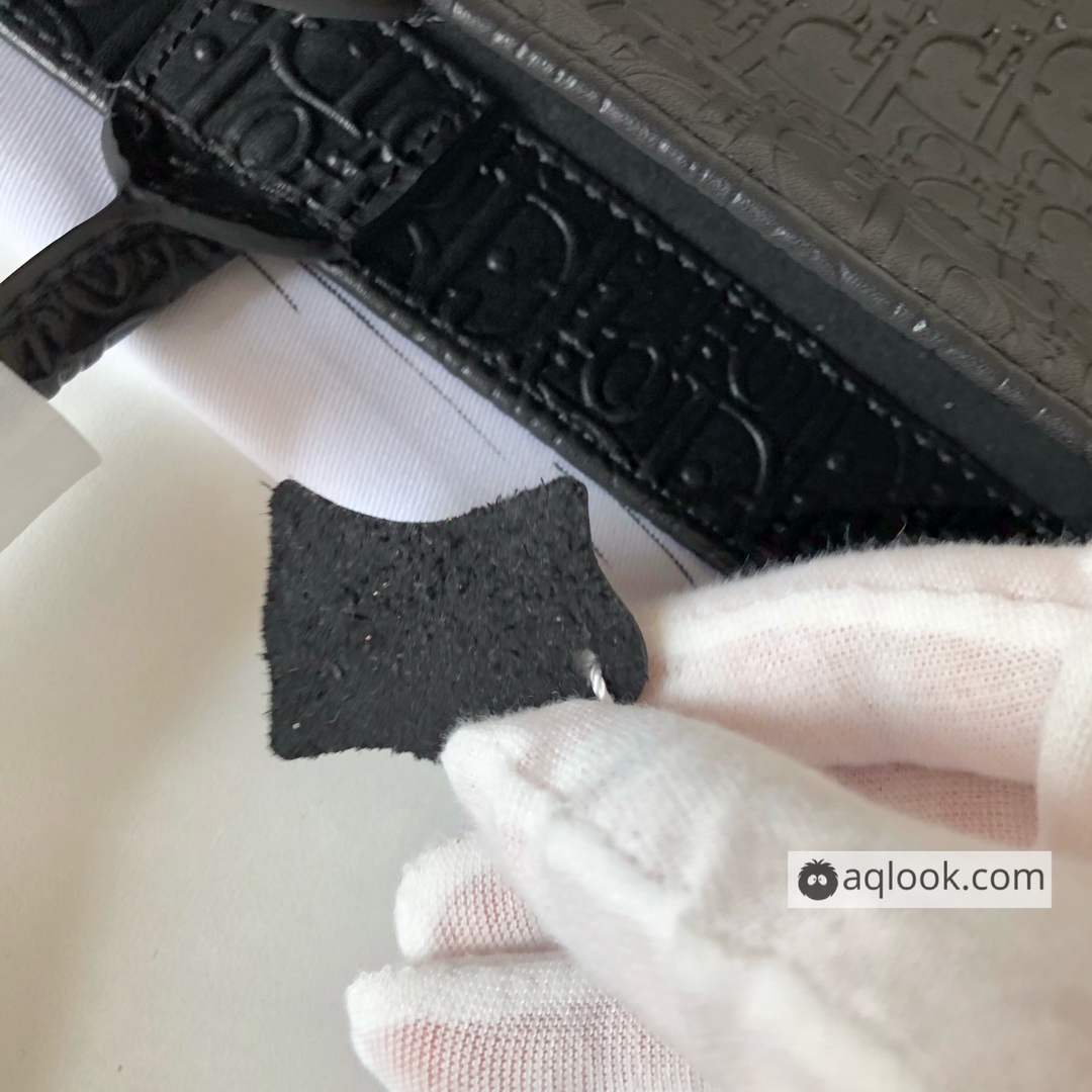 DIOR BOOK TOTE BAG IN EMBOSSED CALFSKIN