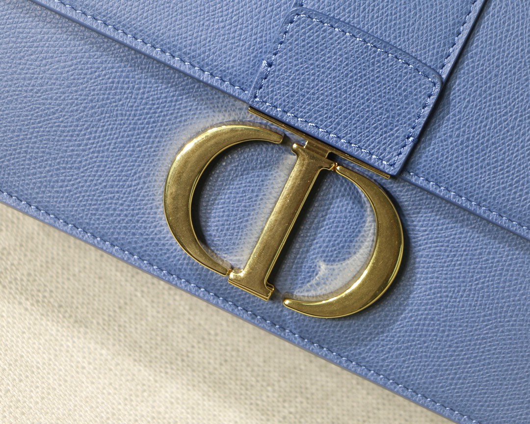  M9208 BLUSH 30 MONTAIGNE STAMPED GRAIN CALFSKIN FLAP CHAIN BAG, DIOR HANDBAG