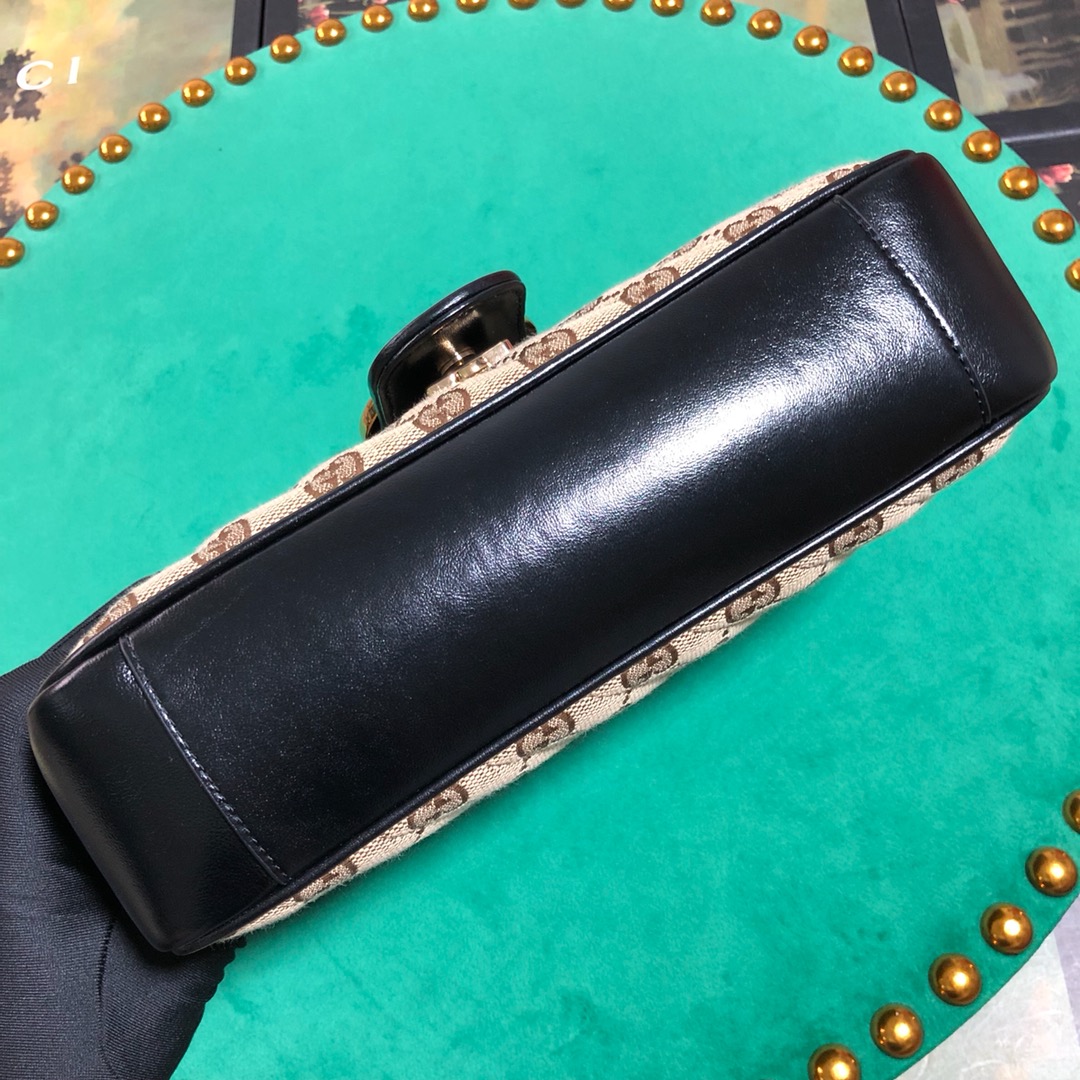 443497 Gucci GG Marmont small shoulder bag
