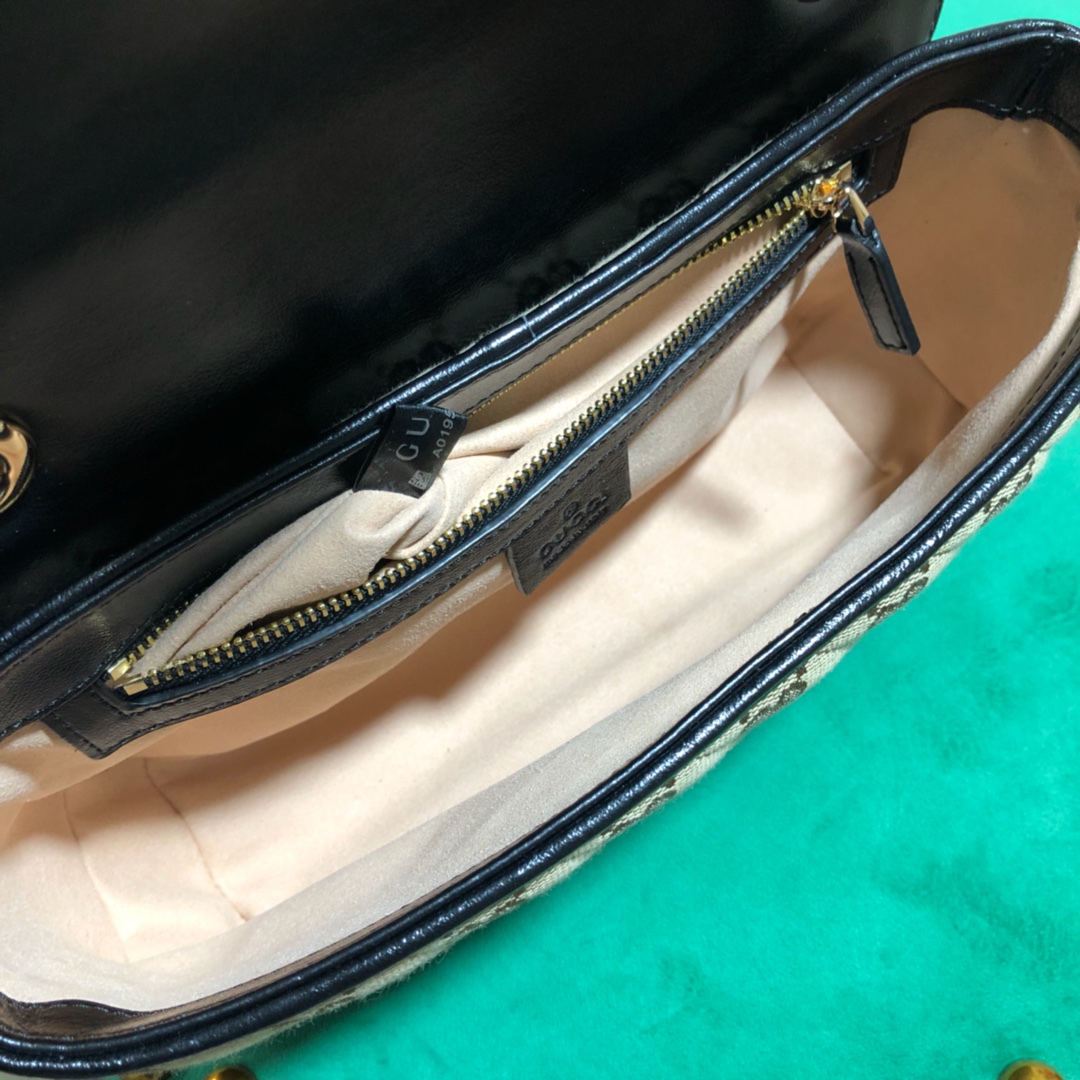 443497 Gucci GG Marmont small shoulder bag