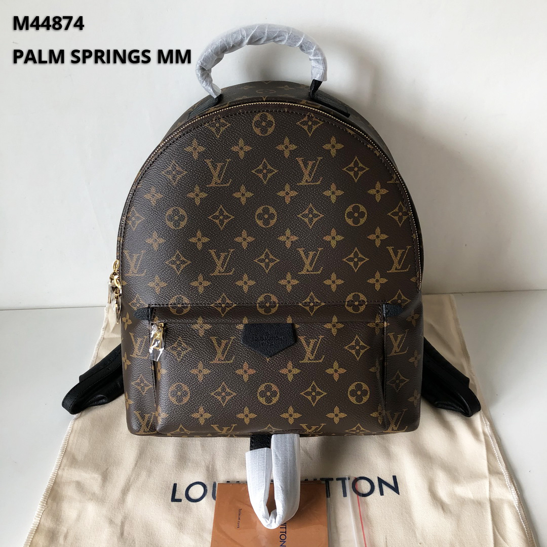 M44874 PALM SPRINGS MM, LOUIS VUITTON LV Monogram Bags