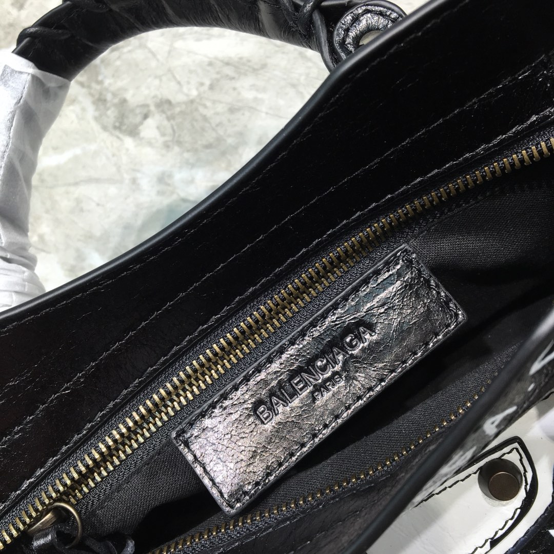 CLASSIC MINI CITY GRAFFITI, BALENCIAGA HANDBAGS