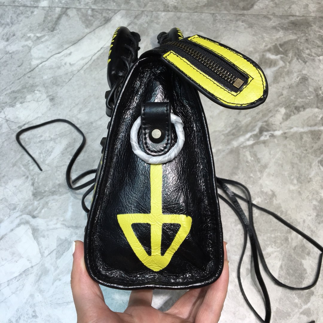 CLASSIC MINI CITY GRAFFITI, BALENCIAGA HANDBAGS