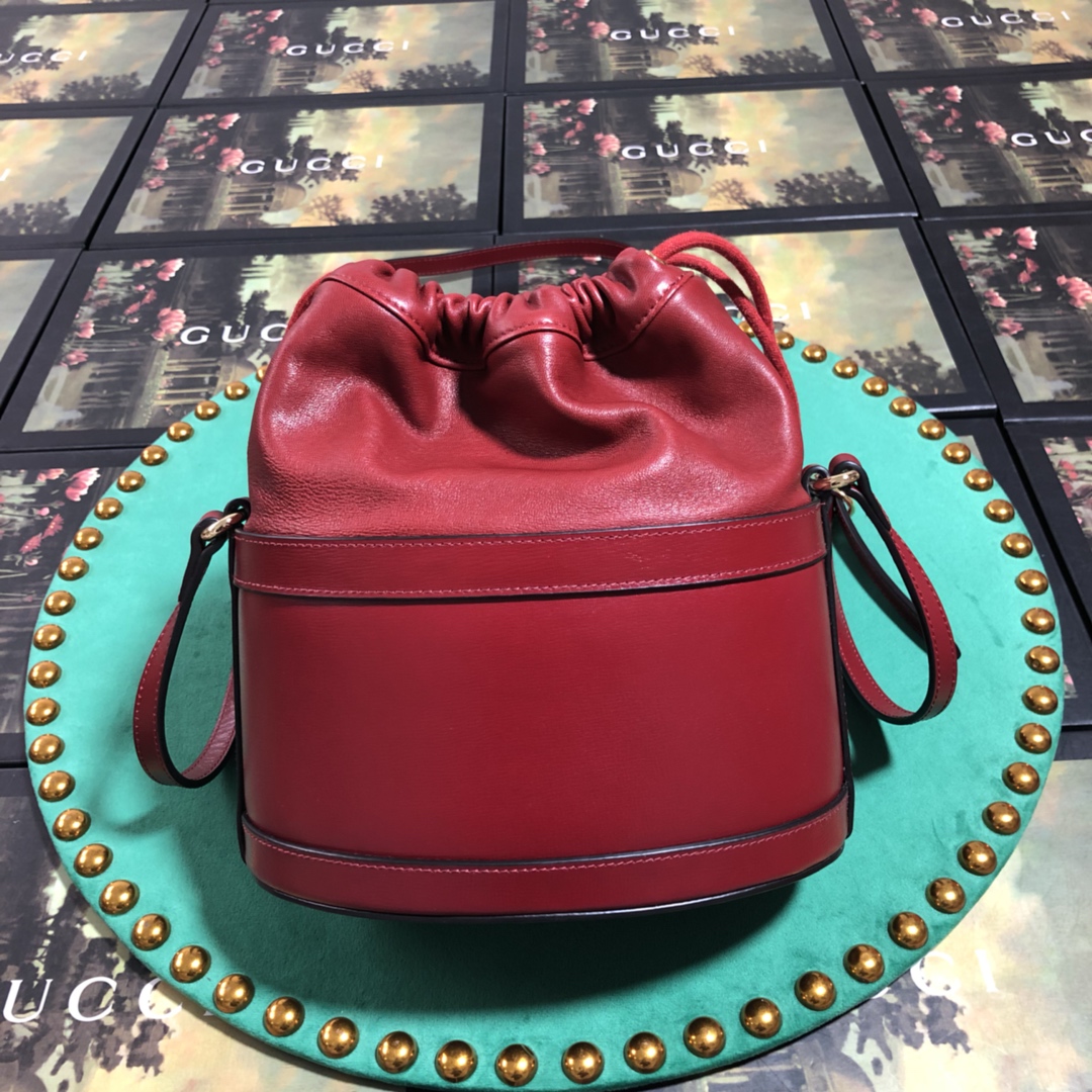 602118 Gucci 1955 Horsebit bucket bag