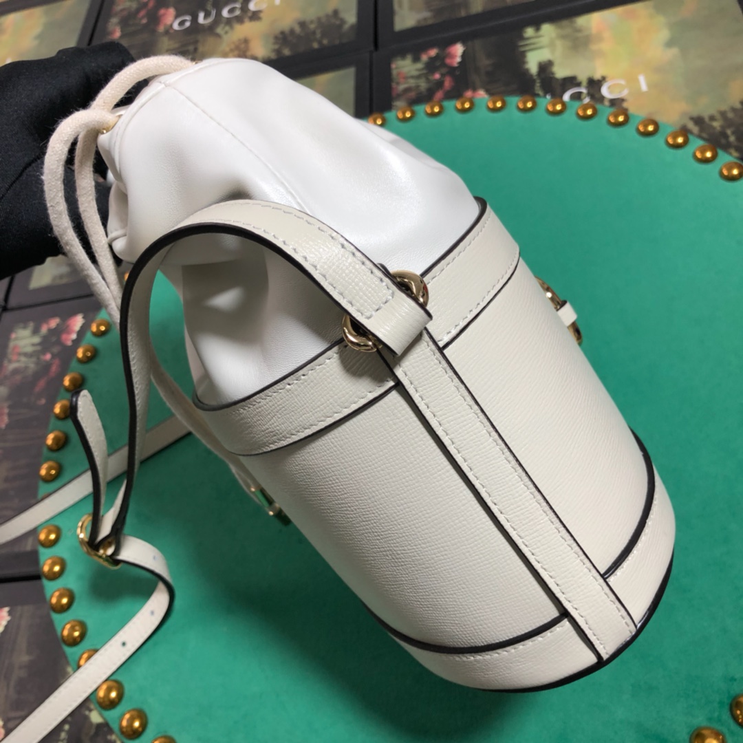 602118 Gucci 1955 Horsebit bucket bag