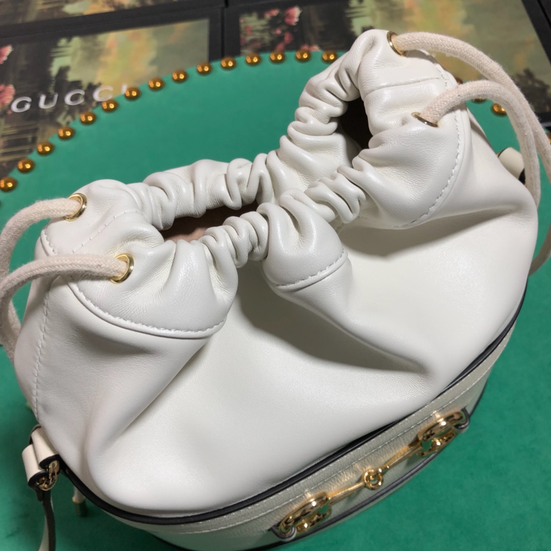 602118 Gucci 1955 Horsebit bucket bag