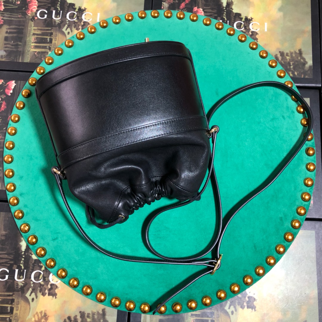 602118 Gucci 1955 Horsebit bucket bag