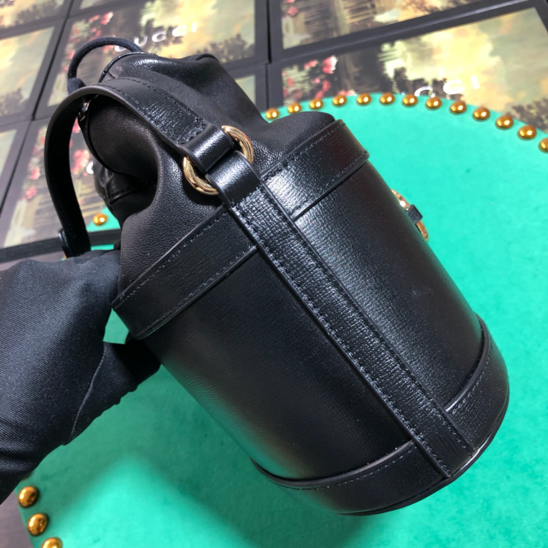 602118 Gucci 1955 Horsebit bucket bag