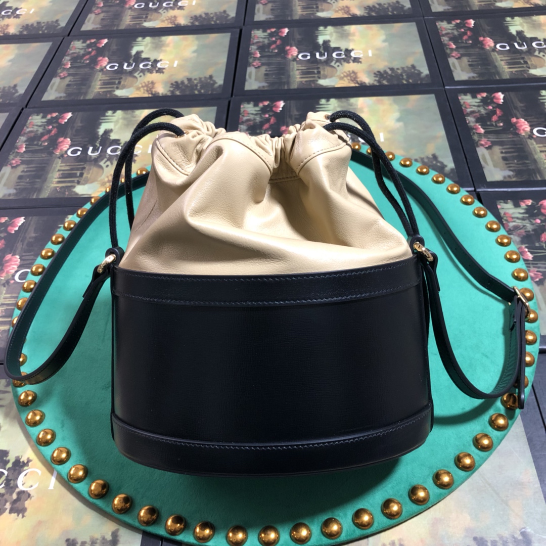 602118 Gucci 1955 Horsebit bucket bag
