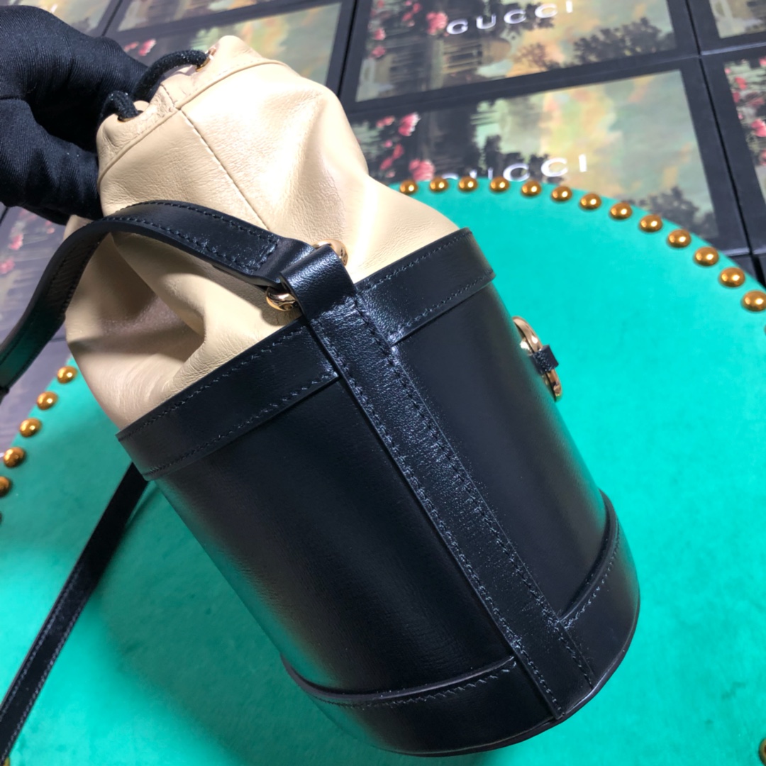 602118 Gucci 1955 Horsebit bucket bag