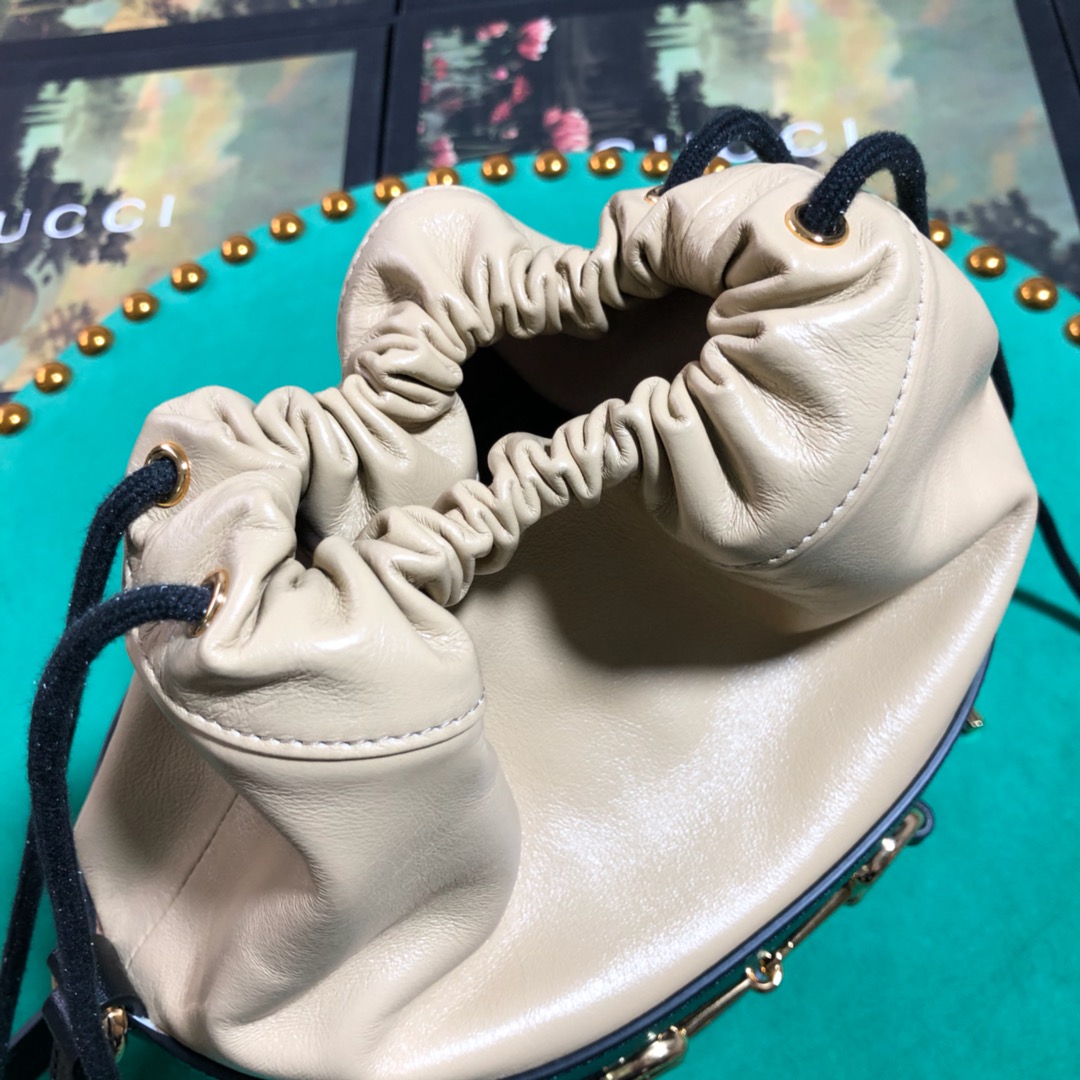 602118 Gucci 1955 Horsebit bucket bag