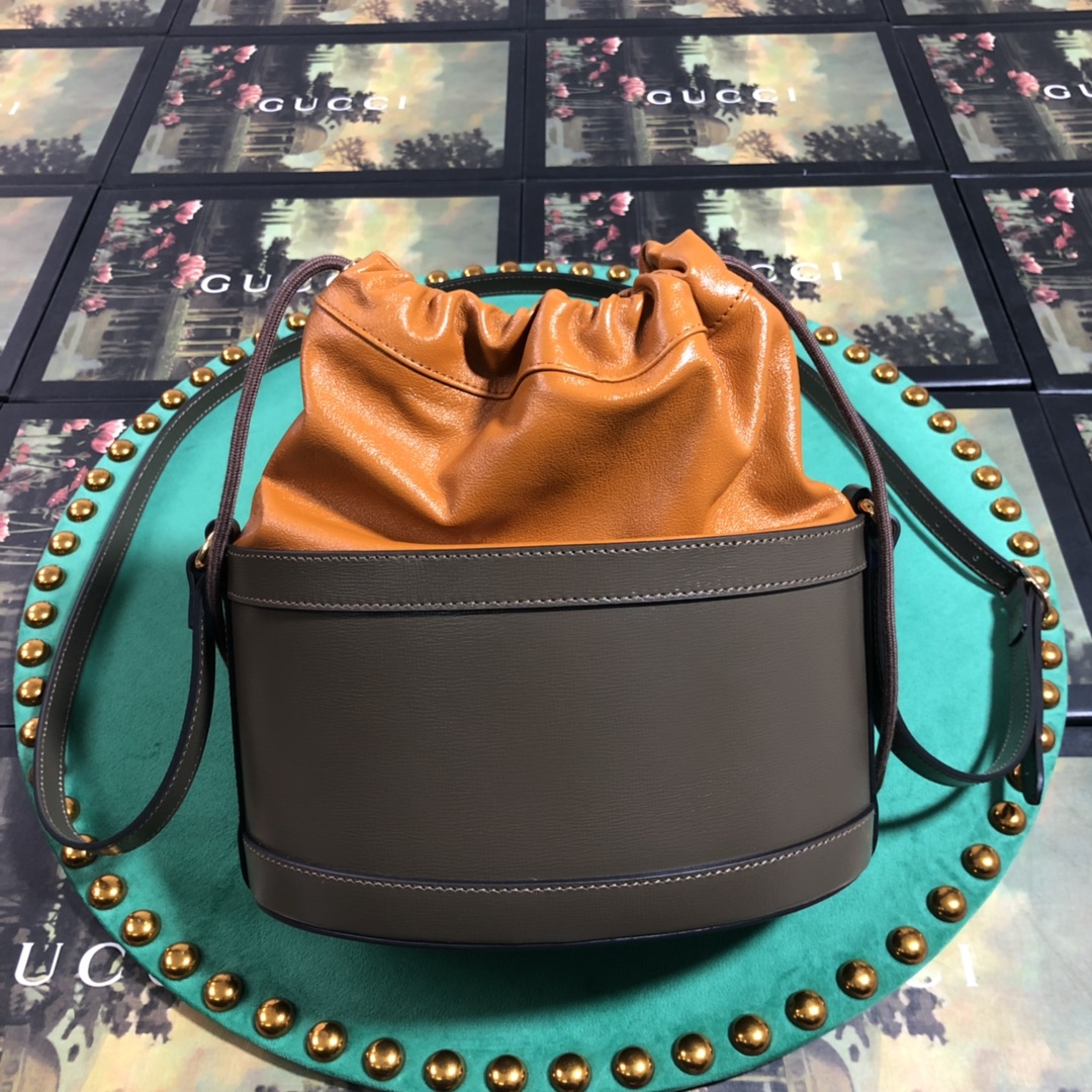 602118 Gucci 1955 Horsebit bucket bag