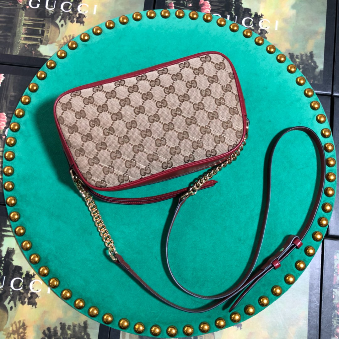 447632 GG Marmont small shoulder bag, Gucci Handbag