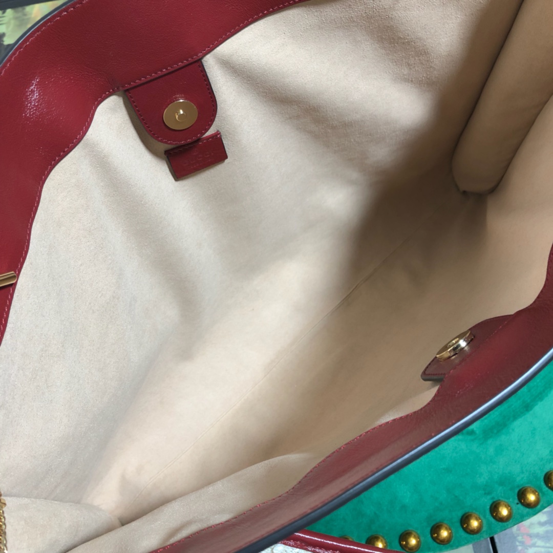 537219, Gucci LargeGG Tweed Tote, GUCCI Handbags