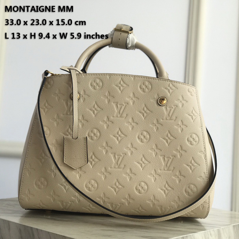 M44061,LOUIS VUITTON LV, MONTAIGNE MM For the dynamic businesswoman