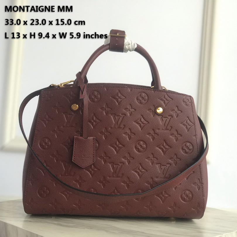 M43258, LOUIS VUITTON LV, MONTAIGNE MM For the dynamic businesswoman
