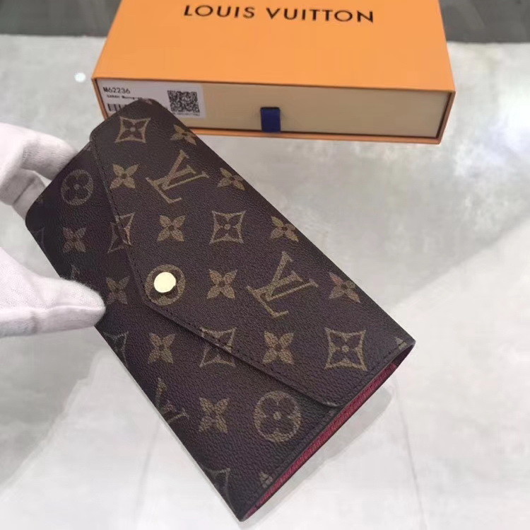 M62236, SARAH WALLET, LOUIS VUITTON LV WALLETS