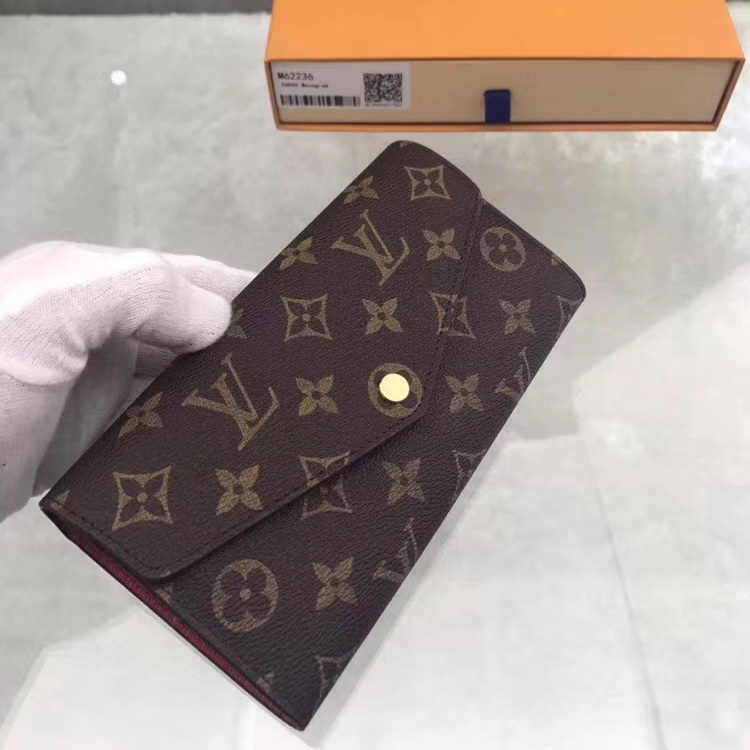 M62236, SARAH WALLET, LOUIS VUITTON LV WALLETS