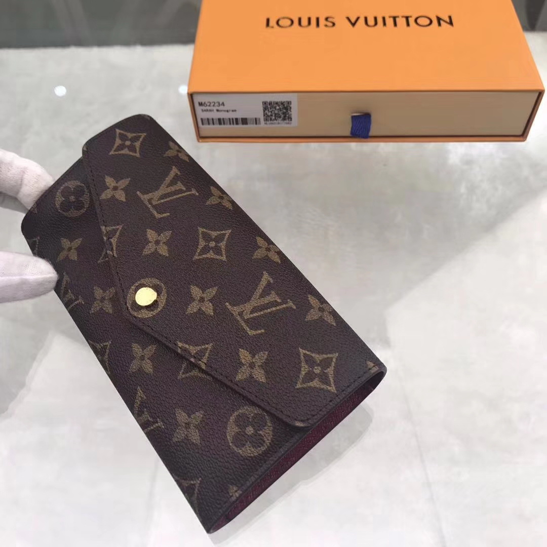 M62234, SARAH WALLET, LOUIS VUITTON LV WALLETS