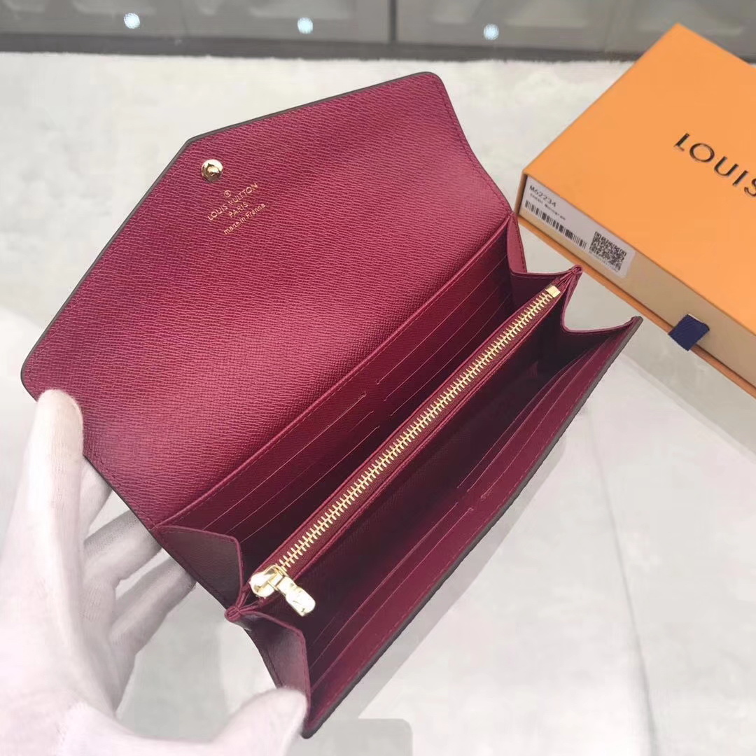 M62234, SARAH WALLET, LOUIS VUITTON LV WALLETS