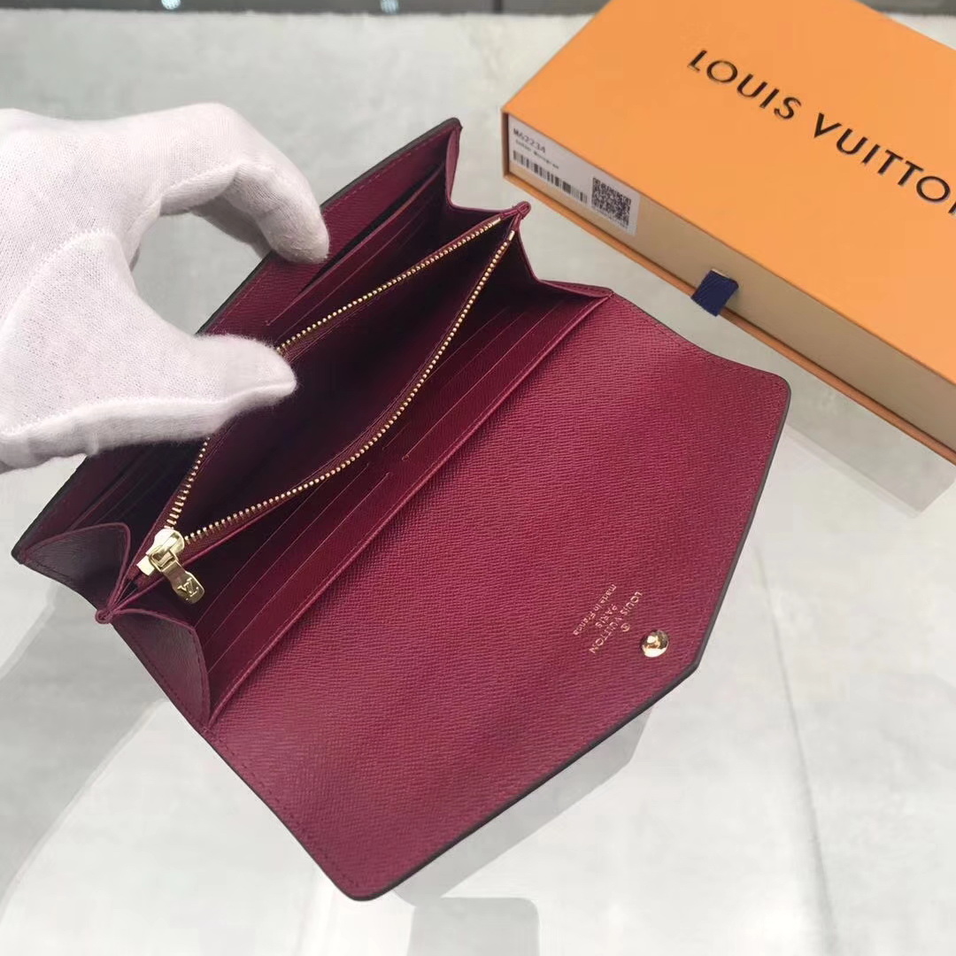 M62234, SARAH WALLET, LOUIS VUITTON LV WALLETS