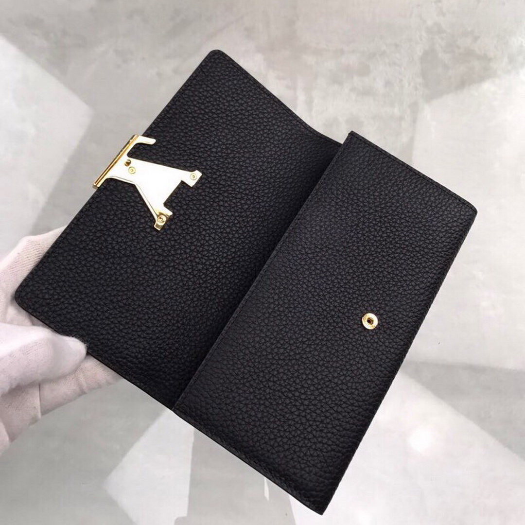 M61248 CAPUCINES WALLET, LOUIS VUITTON WALLETS