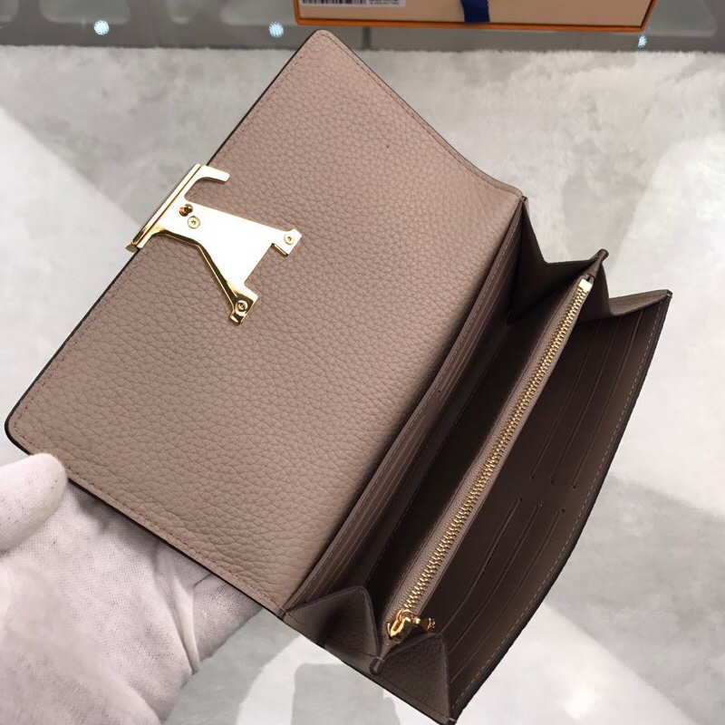 M61249 CAPUCINES WALLET, LOUIS VUITTON WALLETS