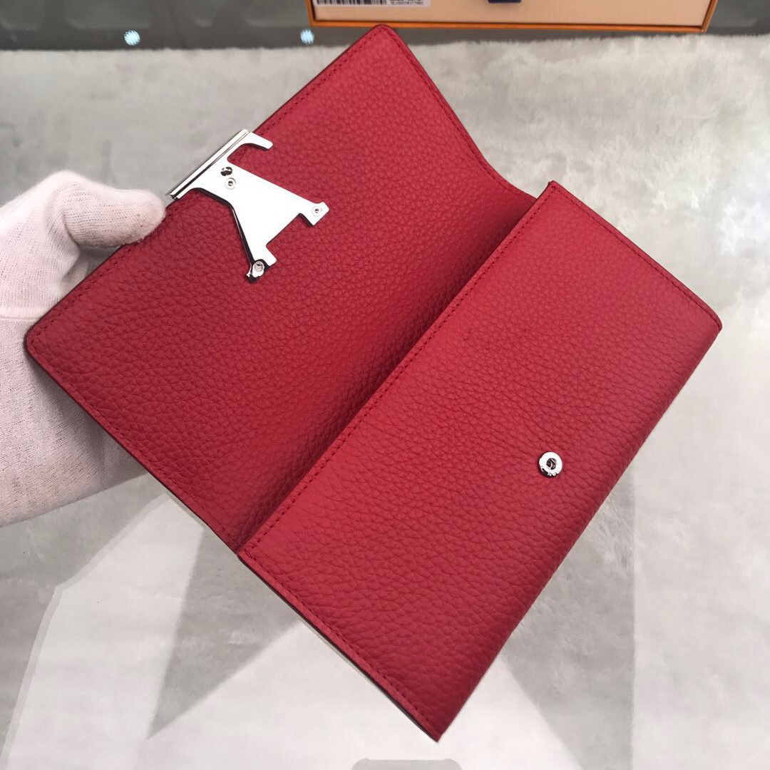 M61471 CAPUCINES WALLET, LOUIS VUITTON WALLETS