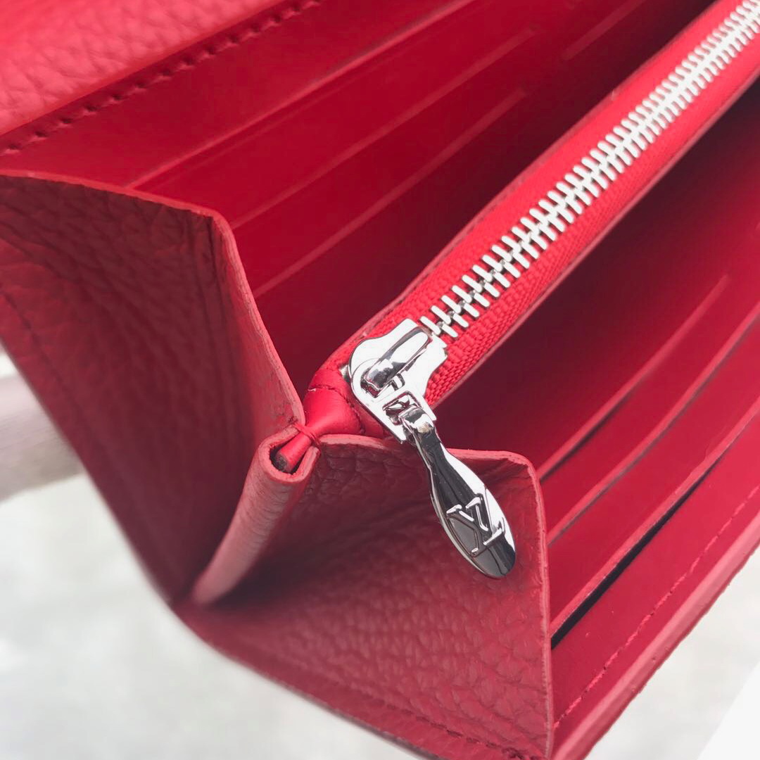 M61471 CAPUCINES WALLET, LOUIS VUITTON WALLETS